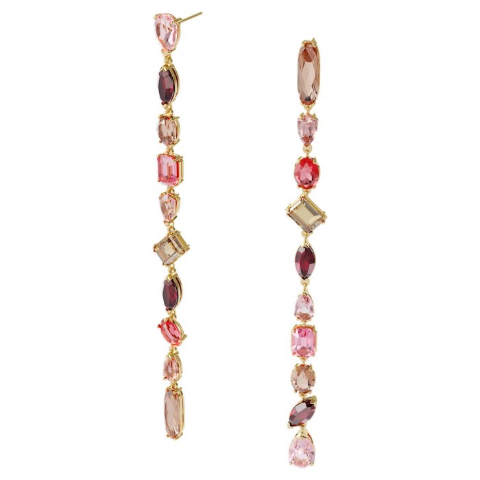 Gema-drop-earrings-Extra-long-Multicolored-Gold-tone-plated-swarovski-eshop1