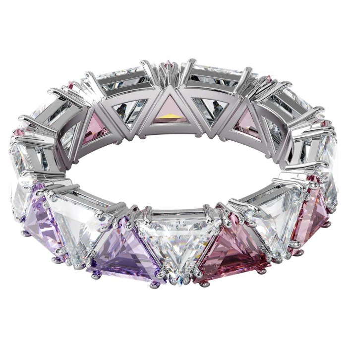 Millenia-cocktail-ring-Triangle-cut-crystals-Purple-Rhodium-plated-swarovski-eshop1