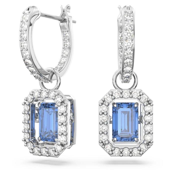 Millenia-drop-earrings-Octagon-cut-Blue-Rhodium-plated.jpg