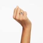 Δαχτυλίδι κοκτέιλ Dextera Λευκό, Επιμετάλλωση σε χρυσαφί τόνο