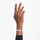 Βραχιόλι Tennis Ariana Grande x Swarovski Μείξη κοπών, Καρδιά, Λευκό, Επιμετάλλωση ροδίου