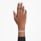 Βραχιόλι Ariana Grande x Swarovski Crystal pearl, Στρογγυλή κοπή, Λευκό, Επιμετάλλωση ροδίου