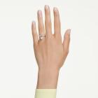 Δαχτυλίδι με σχέδιο Idyllia Μείξη κοπών, Καρδιά, Ροζ, Φινίρισμα από διάφορα μέταλλα