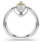 Δαχτυλίδι με σχέδιο Idyllia Μείξη κοπών, Καρδιά, Ροζ, Φινίρισμα από διάφορα μέταλλα