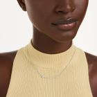 Μενταγιόν Idyllia Μείξη κοπών, Βέλος, Λευκό, Επιμετάλλωση ροδίου