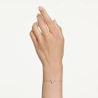 Βραχιόλι Swan Μείξη κοπών, Κύκνος, Λευκό, Επιμετάλλωση σε ροζ χρυσαφί τόνο