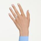 Δαχτυλίδι με σχέδιο Idyllia Μείξη κοπών, Βέλος, Λευκό, Επιμετάλλωση ροδίου