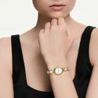 Ρολόι Imber oval Swiss Made, Μεταλλικό μπρασελέ, Χρυσαφί τόνος, Φινίρισμα σε χρυσό τόνο