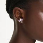 Σκουλαρίκια με καραφάκι Ariana Grande x Swarovski Μείξη κοπών, Λιβελούλα, Πολύχρωμα, Επιμετάλλωση ροδίου